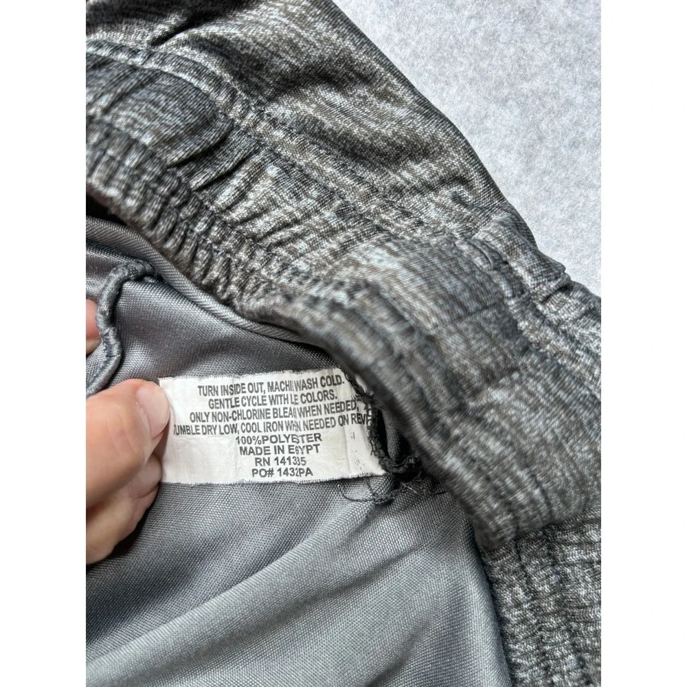 Buffalo Outdoors Mens 2XL Athletic Shorts Gray Mesh Gym Pockets